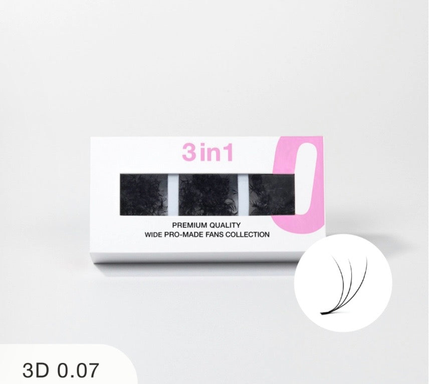 3-en-1 | 3D 0.07 | CC | 750 bouquets